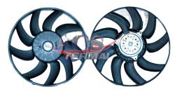 Вентилятор охлаждения Audi A4 08- / A5 07- / A6 11- / Q5 09- (слева D-400mm)