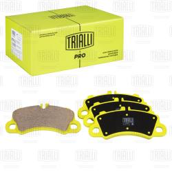 Колодки торм. для а/м Porsche Macan (14-) диск. перед. R18 189x90 (керам.) (PF 1606CR) PRO