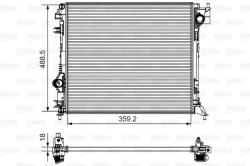 Радиатор NISSAN QASHQAI II 1.2T 14- 735 624