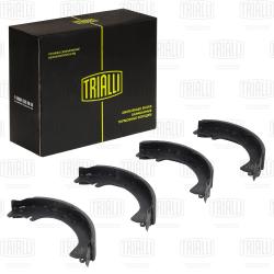 Колодки торм. для а/м Toyota Corolla (95-) барабан. 229x42 т/с Akebono (GF 4515)