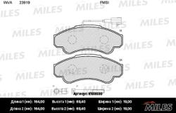 E100030 Колодки тормозные FIAT DUCATO 02>/PEUGEOT BOXER 94>(1800кг) перед SemiMetallic