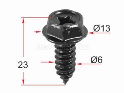 Саморез NISSAN/INFINITI (1 шт.)
