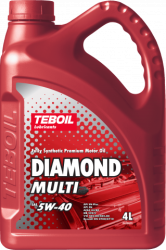 Масло моторное TEBOIL Diamond Multi 5W-40 4 л 3455081