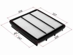 Фильтр воздушный MITSUBISHI PAJERO V4# 91-99 /Challenger 97-01 /Debonair 92-00 6G72,6G74