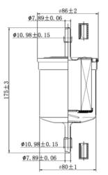 Фильтр для а/м Volvo S60 (00-)/(04-)/S80 (99-)/(03-) 2.4i/XC70 (04-)/(07-) 2.5i/3.2i (топл.бензин) (SVY8322)