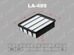 Фильтр воздушный TOYOTA Land Cruiser Prado(150) 2.8D 15> LA-489