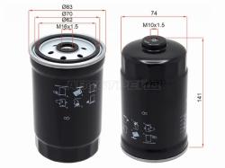 Фильтр топливный HYUNDAI SANTA FE 2,2 12-