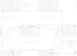 Колодки торм. для а/м Chery Kimo (07-)/Chery QQ6 (07-) диск. перед. (PF 2237)