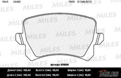 E110151 Колодки торм. VW PASSAT/SHARAN 10-/TIGUAN 07-/SEAT ALHAMBRA 10- зад.SemiMetallic