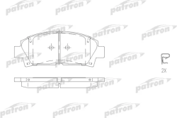 PBP928 Колодки тормозные дисковые