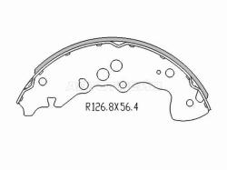 Колодки тормозные барабанные Suzuki Escudo 00-05 / Grand Vitara 97-05
