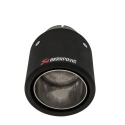 Карбоновая насадка Akrapovic Style 90 мм MT130