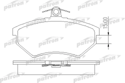 PBP413 Колодки тормозные дисковые