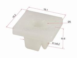 Клипса крепления винта HONDA (1 шт.)