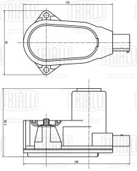 Электродвиг. ст. торм. для а/м Hyundai i40 (11-)/Kia Optima (11-) (RCM 204303)