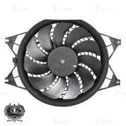 Э/вентилятор кондиц. для а/м KIA Sorento (06-) 2.5D (с кожухом) (LFAC 0818)