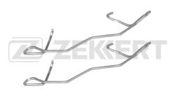 Комплект установочный перед./задн. торм. колодок VW Passat VIII 14- Tiguan II 16- Ford Focus II I br-1490