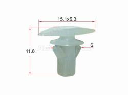 Клипса крепежная SAT ST-KJ-079 (1 шт.)