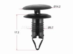 Клипса MAZDA (1 шт.)