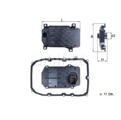 Фильтр гидравлический AUDI Q7  VW TOUAREG hx187kit