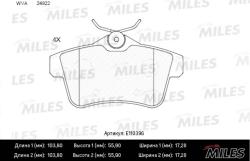 E110396 Колодки тормозные CITROEN C4 09-/PEUGEOT 3008/5008 09- задние SemiMetallic