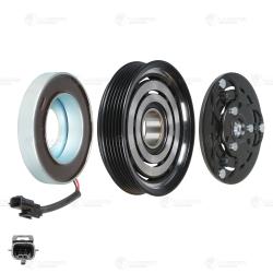 Муфта эл/магн. компрессора кондиц. для а/м Renault Fluence (10-)/Duster (12-) 1.6i (LMAC 0904)