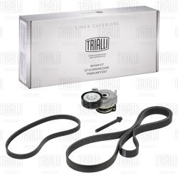 Ремкомплект привода для а/м Chevrolet Cruze (09-)/Opel Astra H (04-) 1.6i/1.8i AC+ (6PK1555/4PK643E+натяж.) (GD 1210)