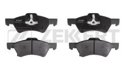 Колодки торм. диск. передн. Chrysler Voyager IV 00- Dodge Caravan IV 01- bs-2839