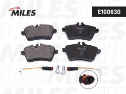 E100630 Колодки тормозные MERCEDES A-CLASS W169/B-CLASS W245 04- передние SemiMetallic