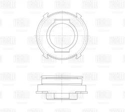 Муфта выкл. сцеп. для а/м Kia Picanto II (11-) 1.2i (мех.) (CT 0811)