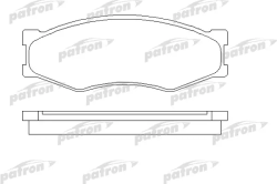 PBP340 Колодки тормозные дисковые