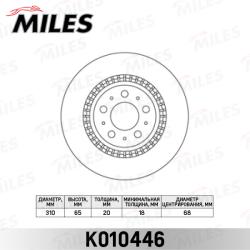 Диск тормозной VOLVO XC90 02- задний K010446