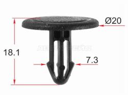 Клипса обшивки кузова HONDA (1 шт.)