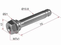 Направляющая суппорта FR TOYOTA  MARK II 90/100, RAV4 SXA1# 94-