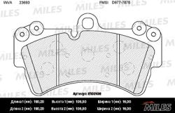 Колодки тормозные AUDI Q7/VW TOUAREG/PORCSHE CAYENNE 02> R18 перед. SemiMetallic E100106