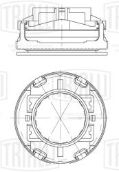 Муфта выкл. сцеп. для а/м Ford Transit (06-) 2.4 TDCi (5МКПП) (мех.) (CT 1011)