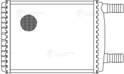 Радиатор отоп. для а/м ГАЗ 3302 ГАЗель (с 2003г., 18мм) (алюм., COMFORT, паяный) (LRh 0360)