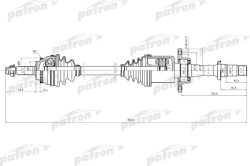 PDS9106 Полуось