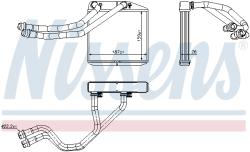 Радиатор отопителя FIAT DOBLO 1.3TD 09- 71455