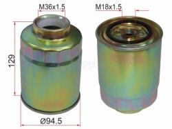 Фильтр топливный TOYOTA COROLLA/VERSO CDE120 1CDFTV 03-06/ LAND CRUISER 100 1HD 98-07(две прокладки)