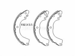 Колодки тормозные барабанные Nissan Tiida 04-14 / Wingroad 05-18