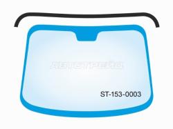 Молдинг лобового стекла (Сверху) Toyota Land Cruiser (J100) 98-07 / Lexus LX 98-07 / Toyota Land Cru