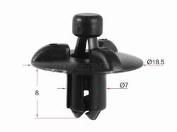 Клипса фиксатор TOYOTA/LEXUS (1 шт.)