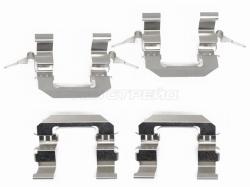 Комплект монтажный тормозных колодок FR NISSAN MURANO Z50/Z51 04-15/NAVARA III 04-/PATHFINDER III 05