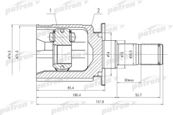 ШРУС PCV1526