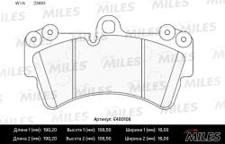 E400106 Колодки тормозные AUDI Q7/VW TOUAREG/PORCSHE CAYENNE 02> R18 перед. LowMetallic