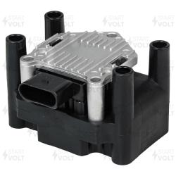 Катушка зажигания для а/м VAG Golf IV (97-)/Octavia (96-) (с коммут.) (4PIN) (SC 1823)