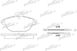 PBP1069 Колодки тормозные дисковые