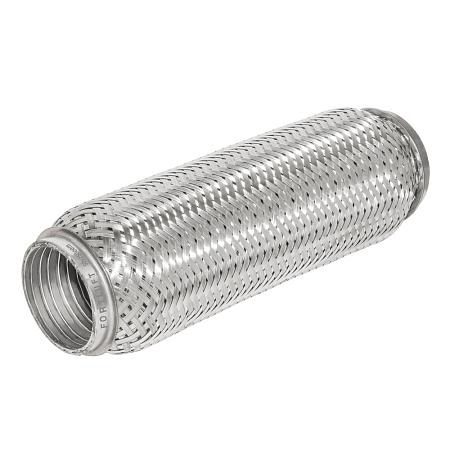 Гофра глушителя FORTLUFT Interlock 4х слойная нержавеющая сталь 50x250oem