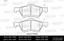 E400406 Колодки тормозные FORD MAVERICK/MAZDA TRIBUTE 2.4-3.0 04- передние LowMetallic
